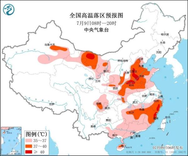西安高温预警升级，局地39℃以上！下一轮降水将在→