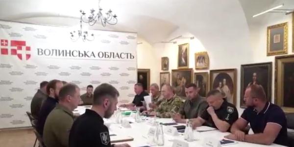 乌克兰总统泽连斯基就沃伦州安全局势等召开协调会议