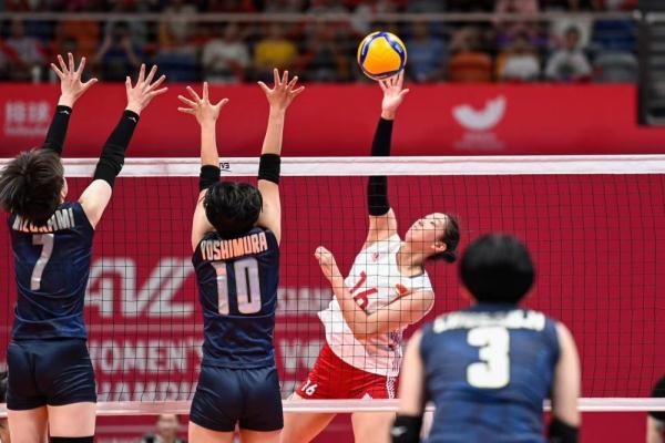 第一届亚洲U16女子排球锦标赛中国队摘银