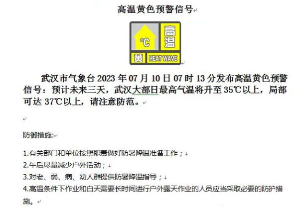 @湖北人，热浪来袭~明天入伏！