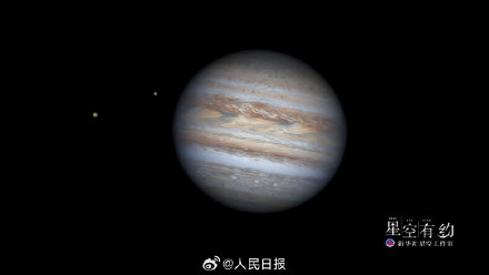 期待！本轮木星合月肉眼可见