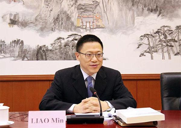 中央财经委员会办公室副主任、财政部副部长廖岷就美财政部部长耶伦访华答媒体记者询问