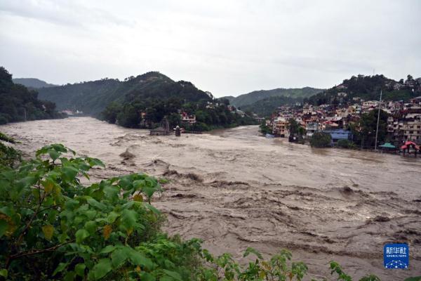 印度北部地区暴雨