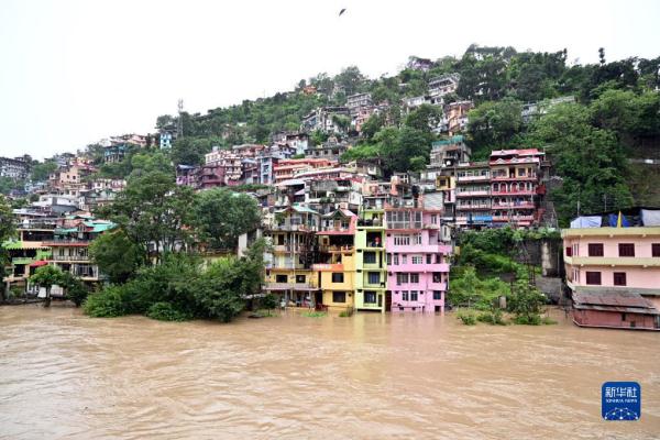 印度北部地区暴雨
