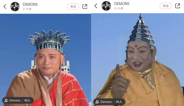 上海外滩打卡新玩法：合掌祈祷，头顶皇冠！不求好看，但求好笑