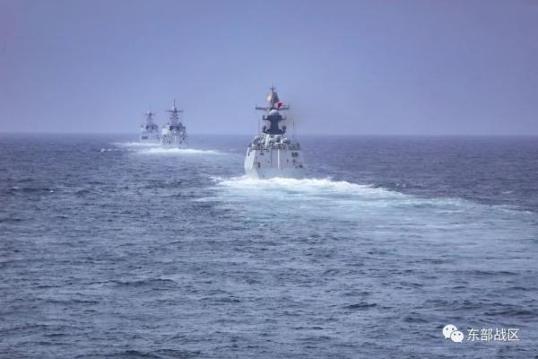 东海海域！实兵实弹演练！