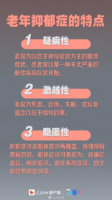 警惕！抑郁症偏爱这5类老年人