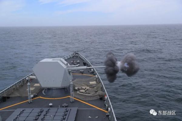 东海海域！实兵实弹演练！