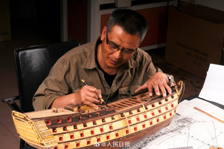 浩浩荡荡!船模再现郑和下西洋千帆竞发 浩浩荡荡!船模再现郑和下西洋千帆竞发