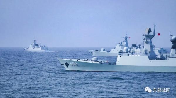东海海域！实兵实弹演练！