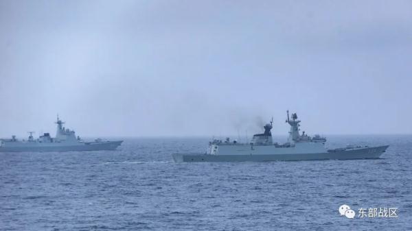 东海海域！实兵实弹演练！