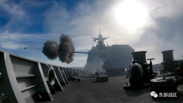 东海海域！实兵实弹演练！