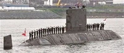 加拿大考虑购买新潜艇巡航北极