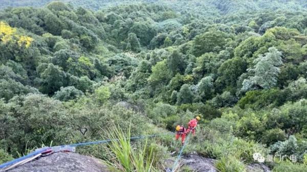 等日出睡着，醒来竟在崖底！厦门一山顶发生惊险一幕……