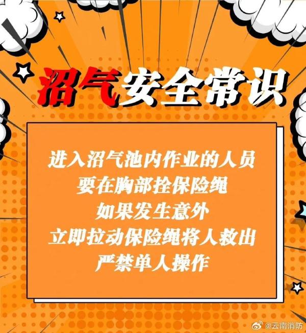 6人因沼气中毒身亡,消防部门紧急提醒→ 6人因沼气中毒身亡,消防部门紧急提醒→