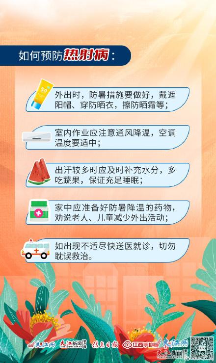 海报|热射病藏在烈日下!快来get防“热”秘籍 海报|热射病藏在烈日下!快来get防“热”秘籍