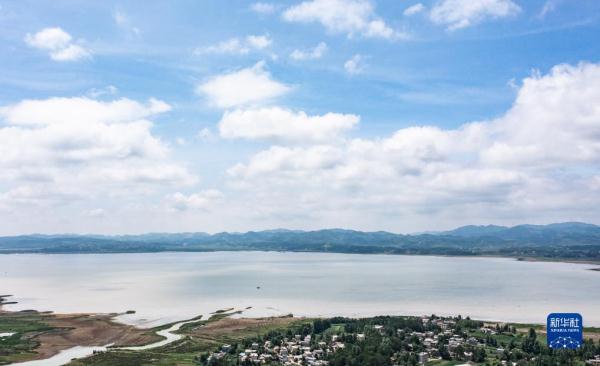 夏日草海景如画