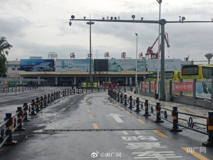 直击台风泰利来临前的海口 直击台风泰利来临前的海口