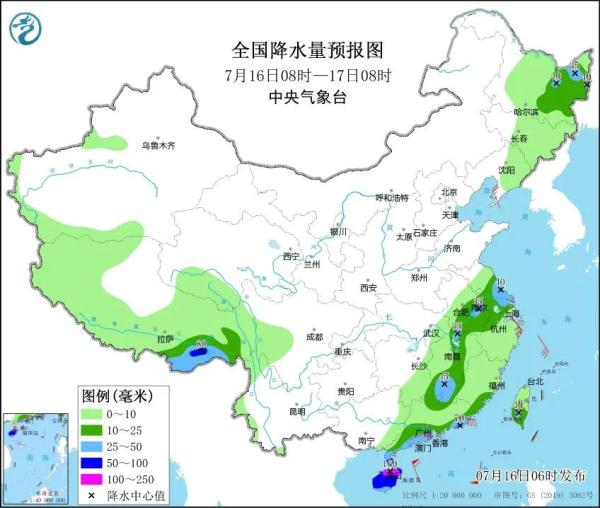 台风来了，部分列车停运！上海“一黄一蓝”预警高挂，气象局：白天各区大都有雷电