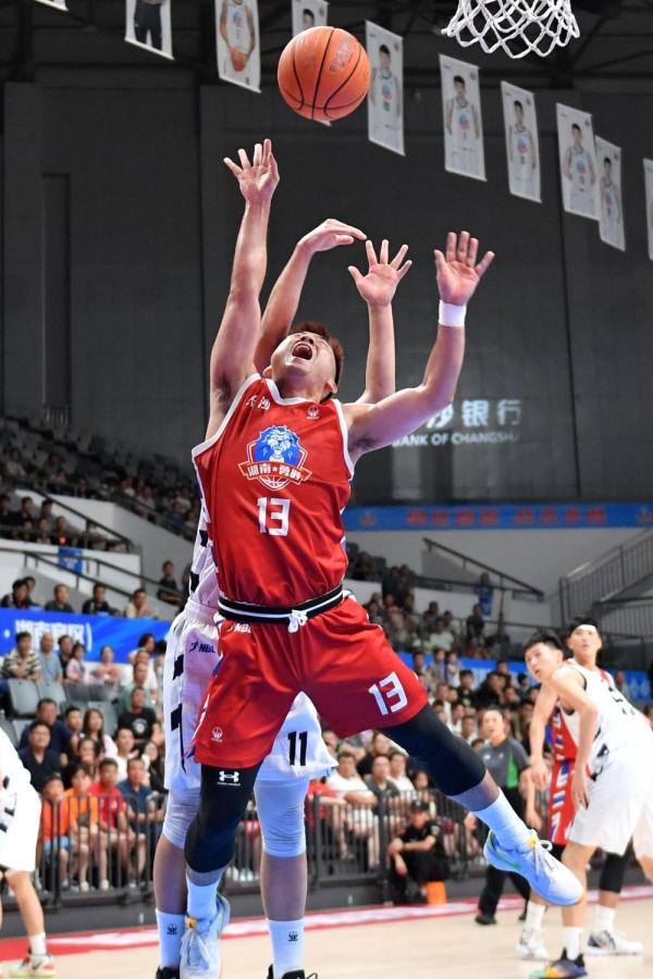 全国男子篮球联赛长沙对阵石家庄