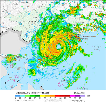 台风泰利来袭 广东多地现“列车效应” 明天强降雨中心将移至广西