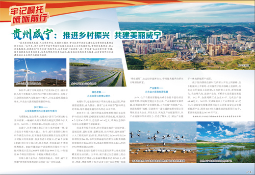 贵州威宁：推进乡村振兴  共建美丽威宁