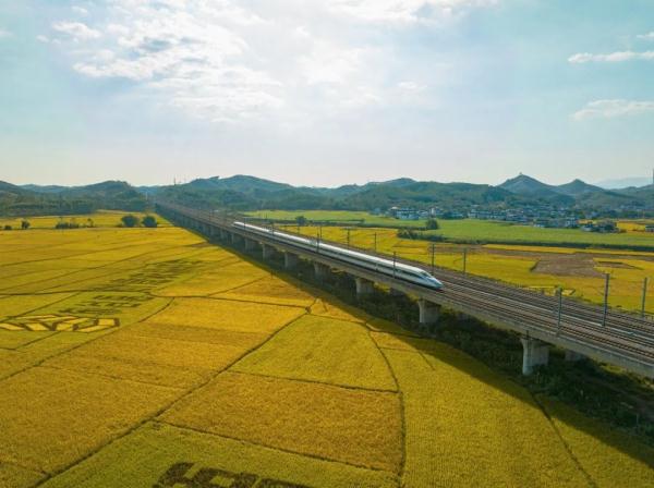 高铁普速同框！网友：高铁是中国速度，普速是中国温度