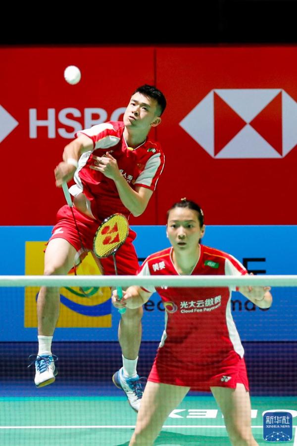 韩国羽毛球公开赛｜郑思维/黄雅琼首轮晋级