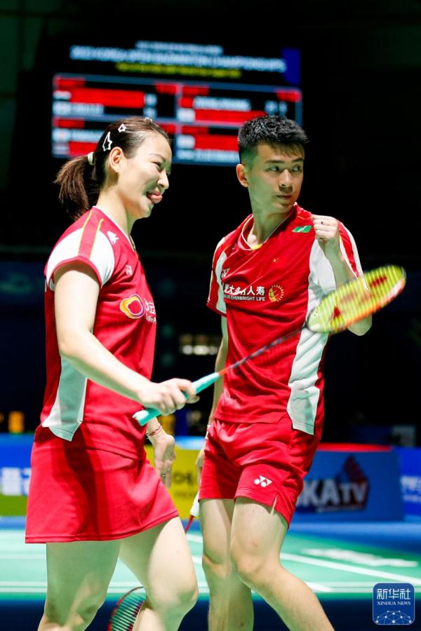 韩国羽毛球公开赛｜郑思维/黄雅琼首轮晋级