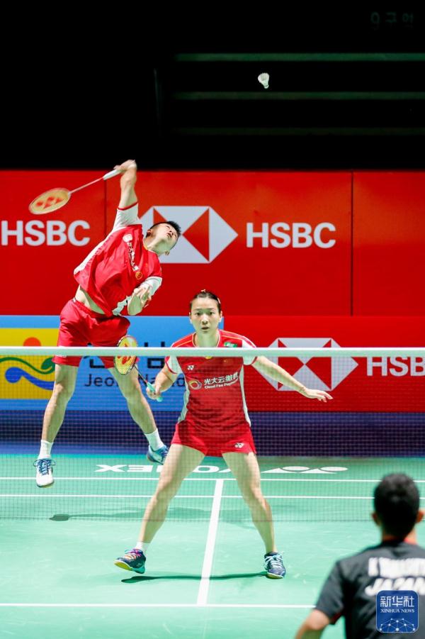 韩国羽毛球公开赛｜郑思维/黄雅琼首轮晋级