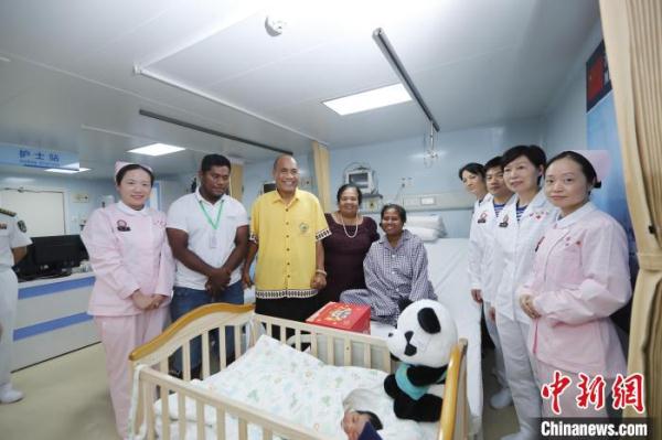 “和谐使命-2023”任务首位“和平宝宝”在基里巴斯诞生