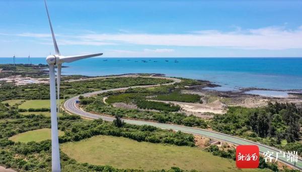 惊艳！海南环岛旅游公路儋州峨蔓段美景如画