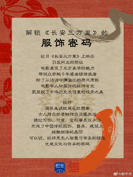 解锁长安三万里服饰密码 解锁长安三万里服饰密码