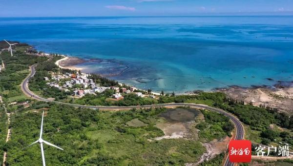 惊艳！海南环岛旅游公路儋州峨蔓段美景如画