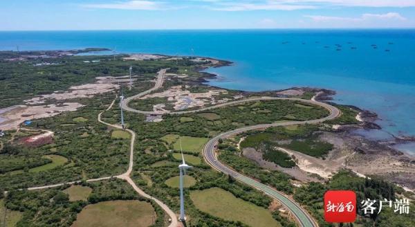 惊艳！海南环岛旅游公路儋州峨蔓段美景如画
