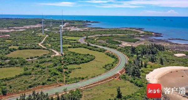 惊艳！海南环岛旅游公路儋州峨蔓段美景如画