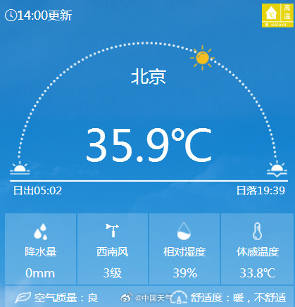 今夜起北京迎全市性大雨部分地区暴雨 明天早晚高峰将受影响
