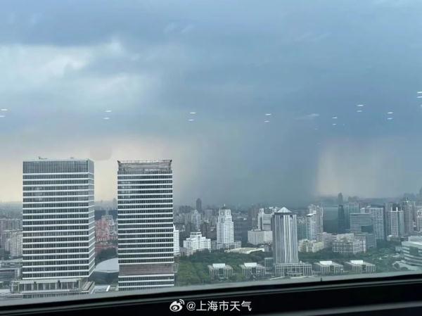 上海暴雨已至!一张图看清如何“局部” 上海暴雨已至!一张图看清如何“局部”