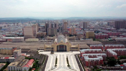 牡丹江站北站房投入使用