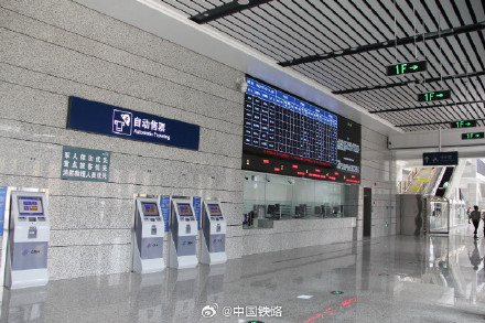 牡丹江站北站房投入使用