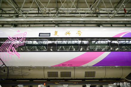 复兴号亚运智能动车组在长春亮相