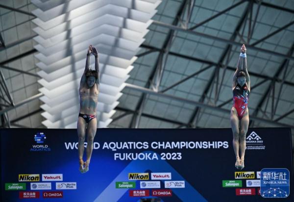 游泳世锦赛 | 朱子锋/林珊混双三米板夺冠 游泳世锦赛 | 朱子锋/林珊混双三米板夺冠