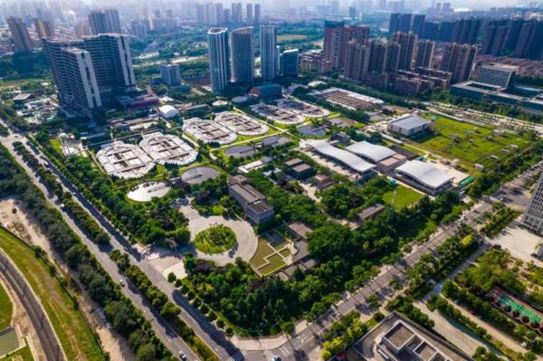 全地下处理污水 西安市第三污水处理厂交付 全地下处理污水 西安市第三污水处理厂交付