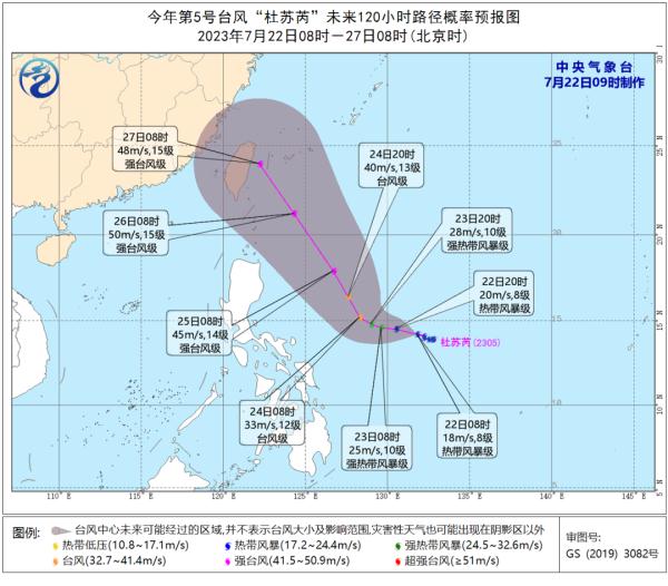 台风“杜苏芮”逼近福建！