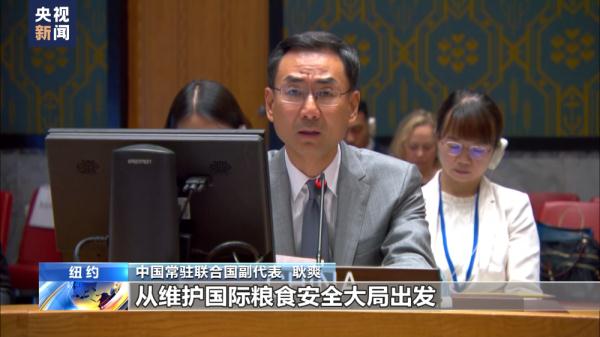安理会就黑海港口农产品外运协议举行公开会 中方呼吁各方加紧对话协商