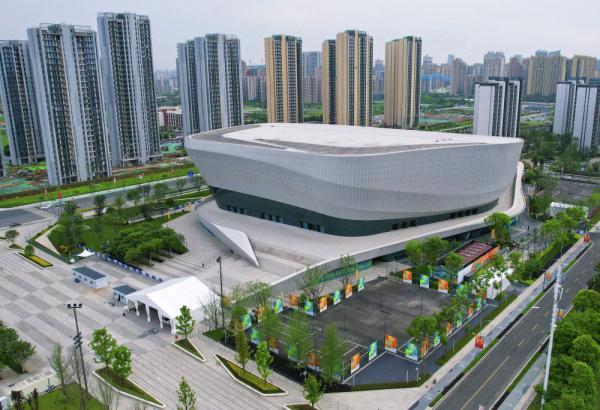 成都大运会场馆里的专业保赛力量 成都大运会场馆里的专业保赛力量