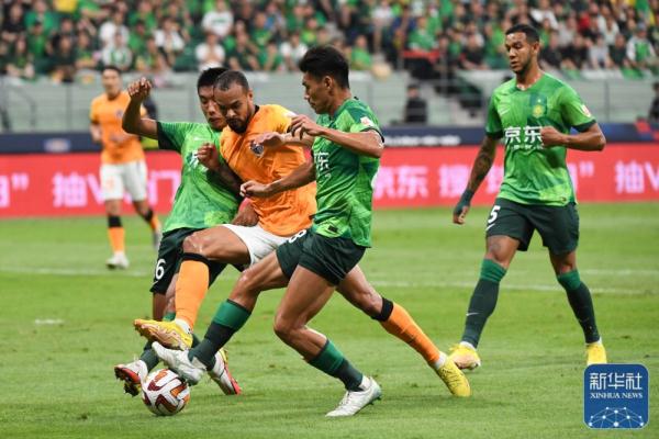 足球丨中超：北京国安胜青岛海牛