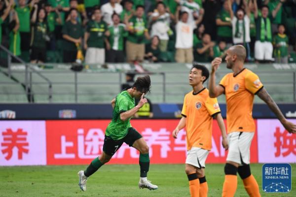 足球丨中超：北京国安胜青岛海牛