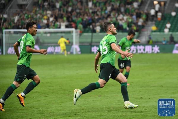 足球丨中超：北京国安胜青岛海牛