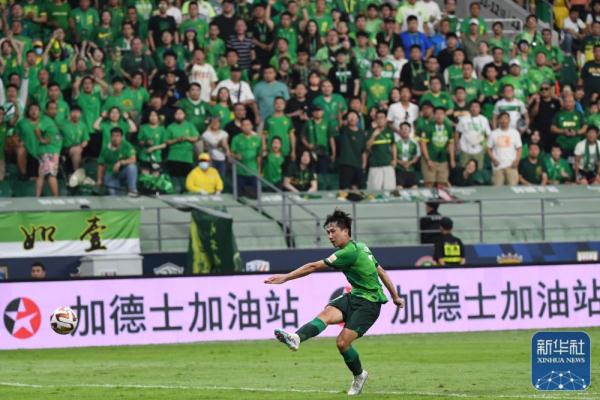 足球丨中超：北京国安胜青岛海牛